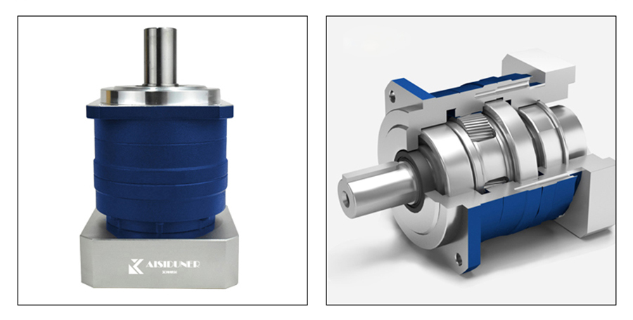 富士伺服電機專用行星減速機的整體外觀圖