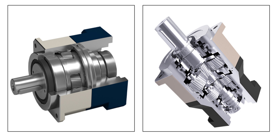 安川伺服電機(jī)減速機(jī)的外觀圖和內(nèi)部圖