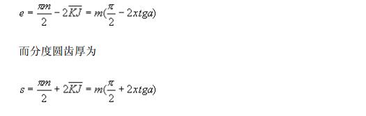 中空旋轉平臺減速機變位齒輪幾何尺寸的變化