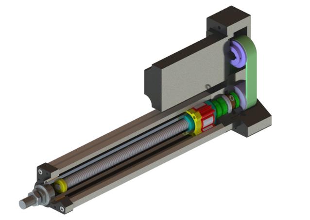 電動缸廠家解析伺服電動缸的運動轉(zhuǎn)換機構(gòu)和減速機構(gòu)